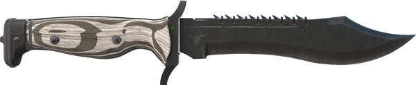 ★ Bowie Knife | Black Laminate