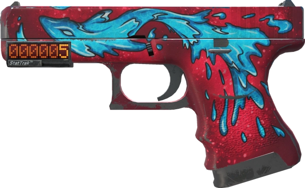 StatTrak™ Glock-18 | Water Elemental