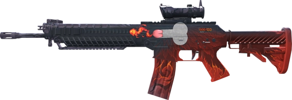 StatTrak™ SG 553 | Darkwing