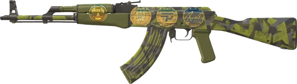 Souvenir AK-47 | Olive Polycam