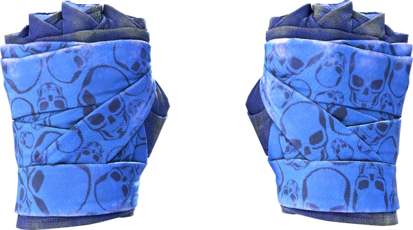 ★ Hand Wraps | Cobalt Skulls