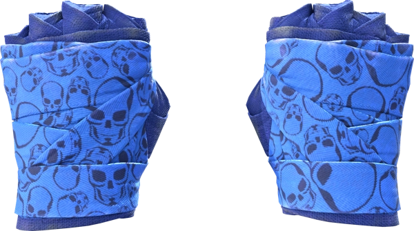 ★ Hand Wraps | Cobalt Skulls