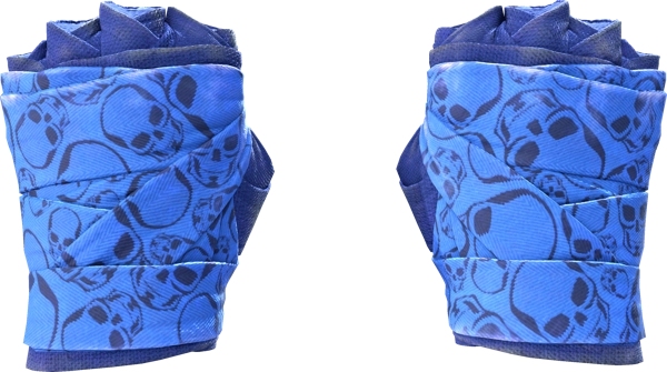 ★ Hand Wraps | Cobalt Skulls