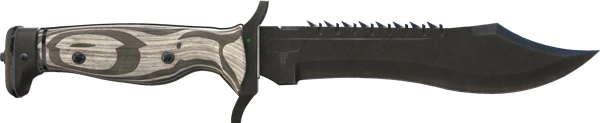 ★ Bowie Knife | Black Laminate