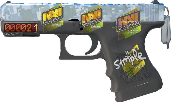 StatTrak™ Glock-18 | Steel Disruption