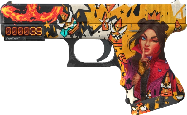 StatTrak™ Glock-18 | Bullet Queen
