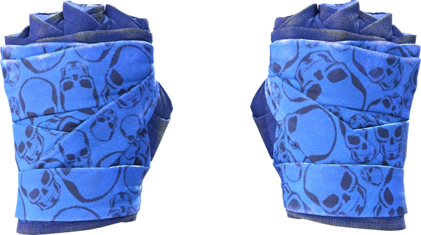 ★ Hand Wraps | Cobalt Skulls