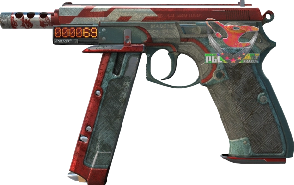 StatTrak™ CZ75-Auto | Red Astor