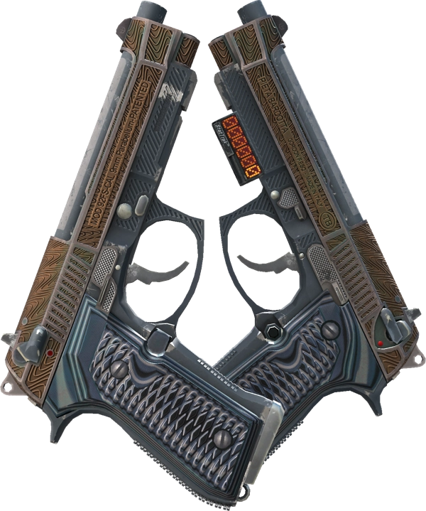 StatTrak™ Dual Berettas | Tread