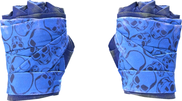 ★ Hand Wraps | Cobalt Skulls