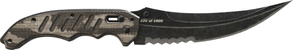 ★ Flip Knife | Black Laminate