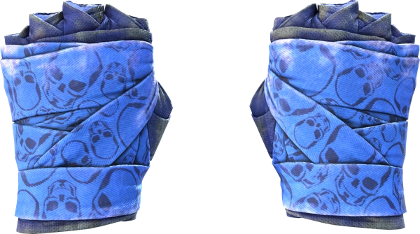★ Hand Wraps | Cobalt Skulls