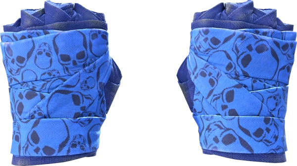 ★ Hand Wraps | Cobalt Skulls