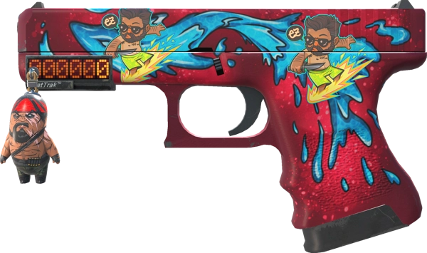StatTrak™ Glock-18 | Water Elemental
