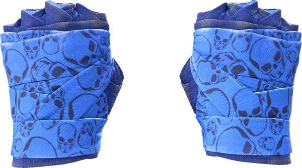 ★ Hand Wraps | Cobalt Skulls