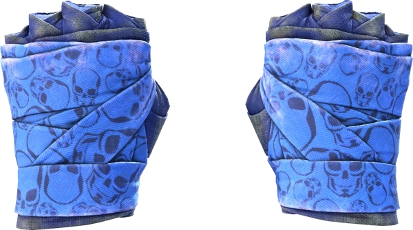 ★ Hand Wraps | Cobalt Skulls