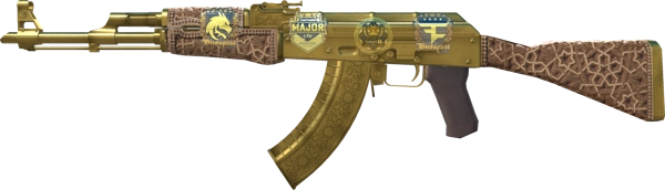 Souvenir AK-47 | Gold Arabesque