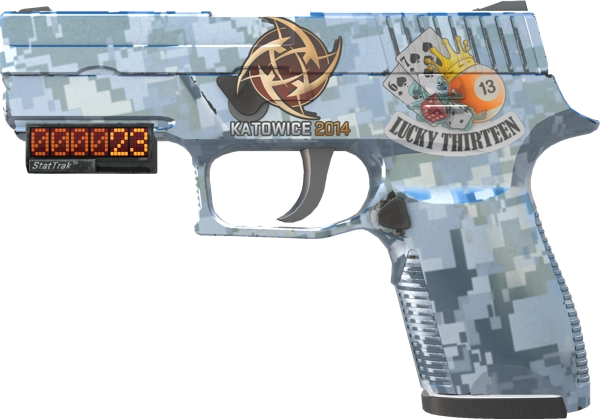 StatTrak™ P250 | Steel Disruption