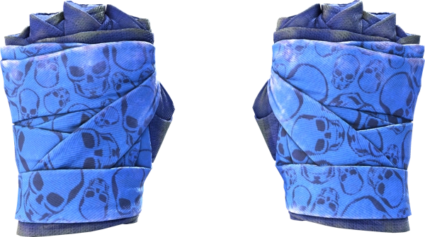 ★ Hand Wraps | Cobalt Skulls