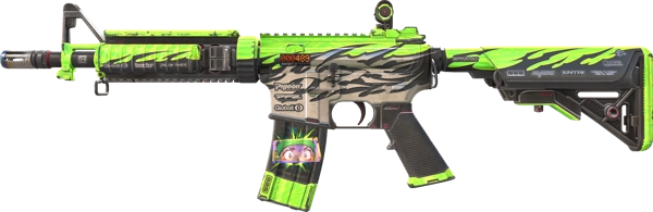 StatTrak™ M4A4 | Full Throttle