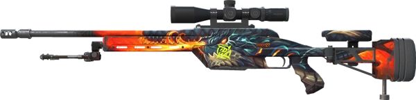 StatTrak™ SSG 08 | Dragonfire