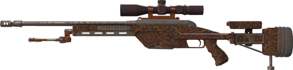 SSG 08 | Orange Filigree