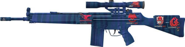 G3SG1 | Azure Zebra