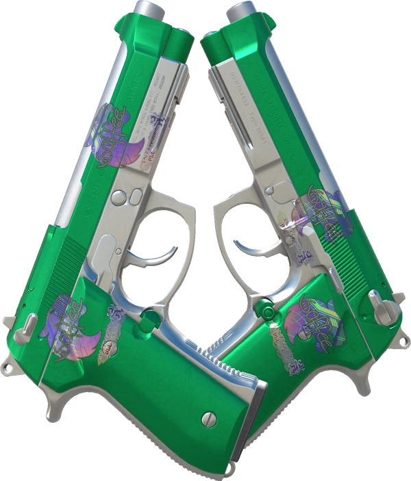 Dual Berettas | Emerald