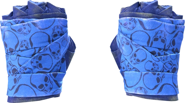 ★ Hand Wraps | Cobalt Skulls