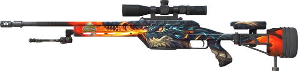 StatTrak™ SSG 08 | Dragonfire