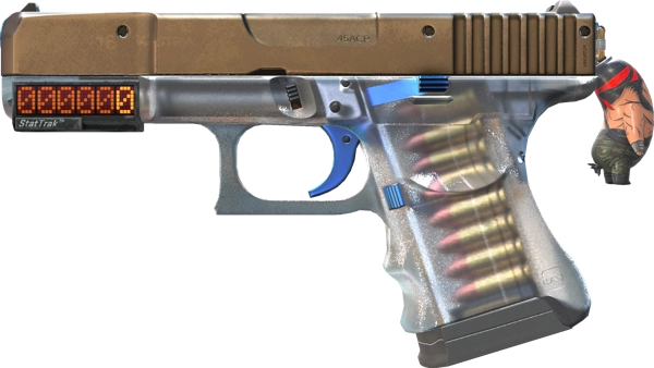 StatTrak™ Glock-18 | Clear Polymer