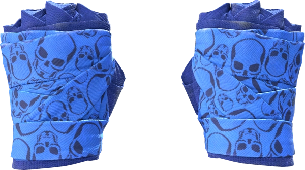 ★ Hand Wraps | Cobalt Skulls