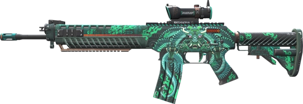 StatTrak™ SG 553 | Dragon Tech