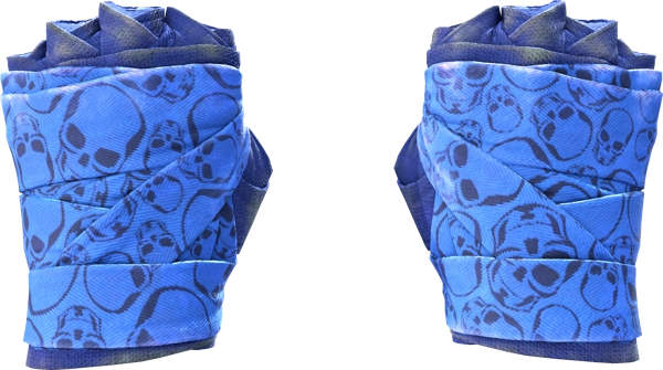 ★ Hand Wraps | Cobalt Skulls