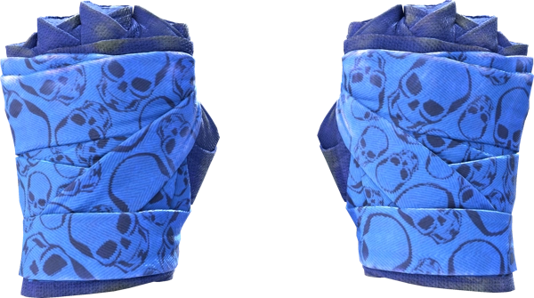 ★ Hand Wraps | Cobalt Skulls