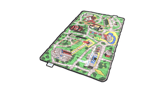 Rust Island Car Rug