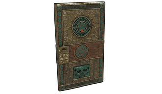 Aztec Gold Door