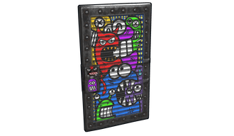 Urban Night Door