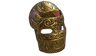 Legendary Gold Facemask
