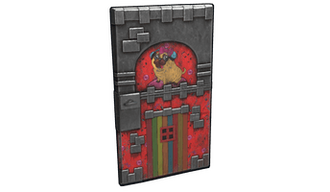 Pug Tower Door
