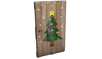 Christmas Tree Door