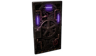 Gear Mechanism Metal Door