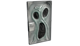 Ghostly Sheet Metal Door