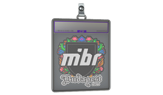 Sticker Slab | MIBR (Embroidered) | Budapest 2025