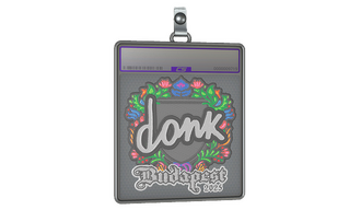 Sticker Slab | donk (Embroidered) | Budapest 2025