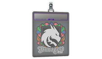 Sticker Slab | Team Spirit (Embroidered) | Budapest 2025