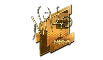 Sticker | NiKo (Gold) | Boston 2018
