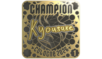 Sticker | kyousuke (Gold, Ranked) | Cologne 2026