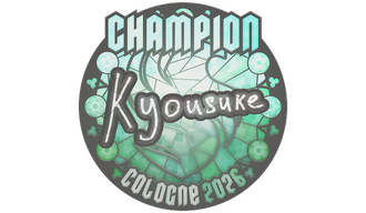 Sticker | kyousuke (Champion) | Cologne 2026