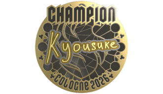 Sticker | kyousuke (Gold, Champion) | Cologne 2026